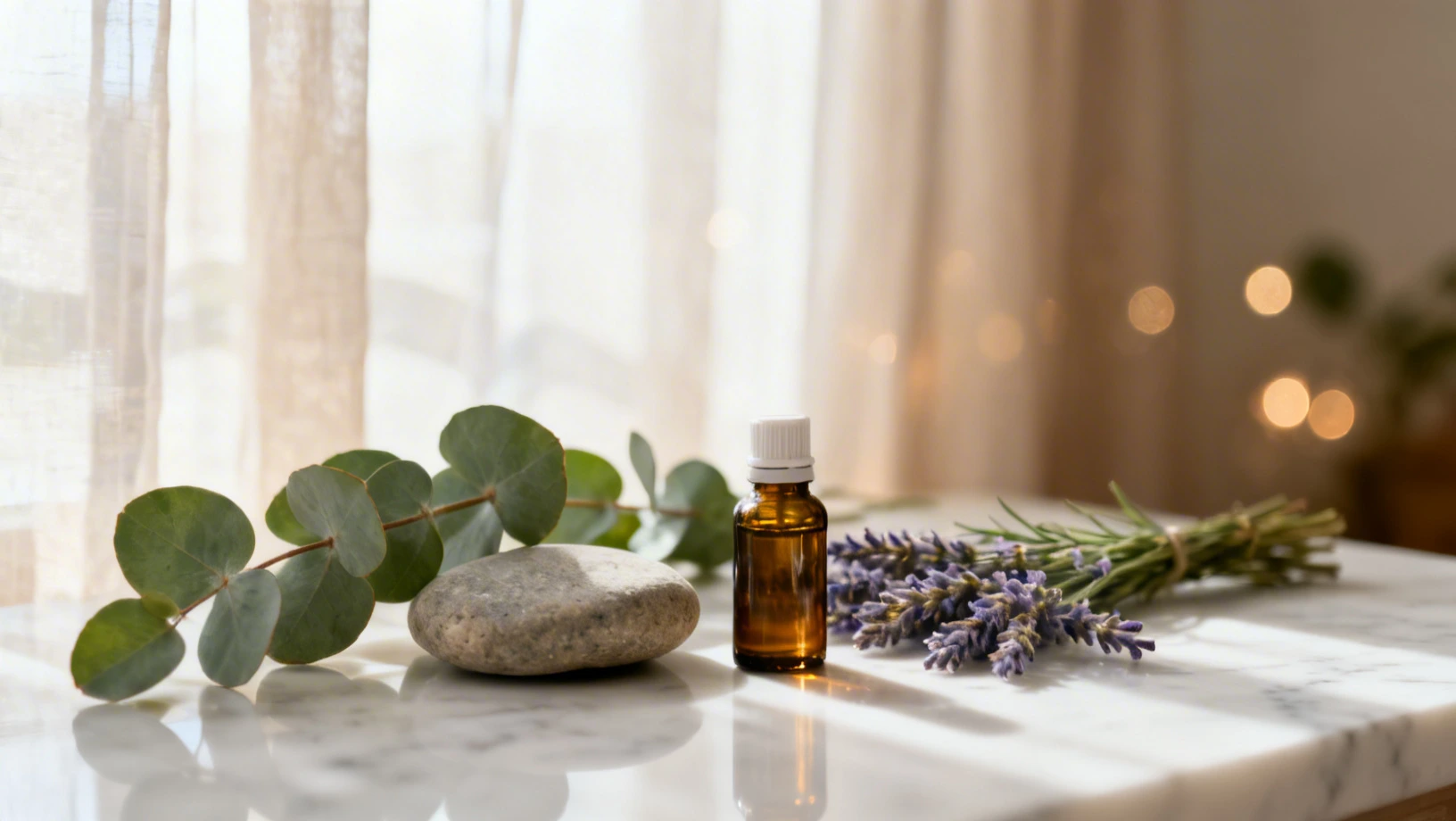 Bien-être naturel — plantes et huiles essentielles